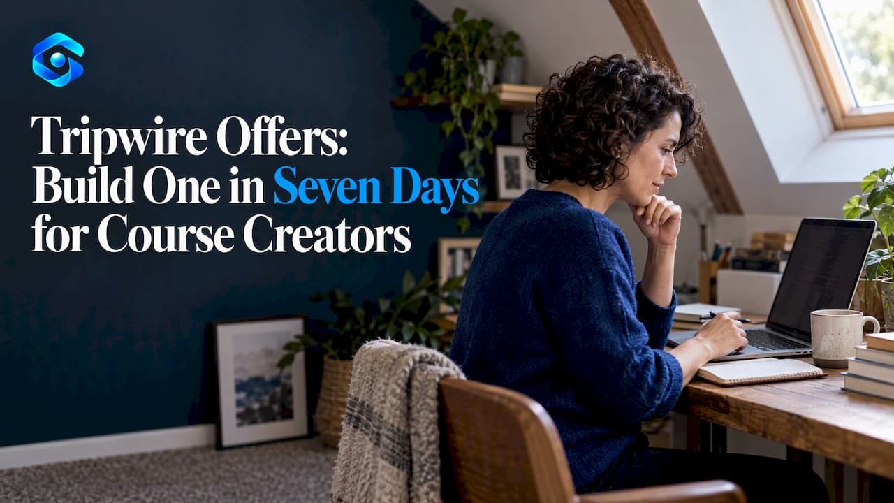 Tripwire Offers: Build One in Seven Days for Course Creators