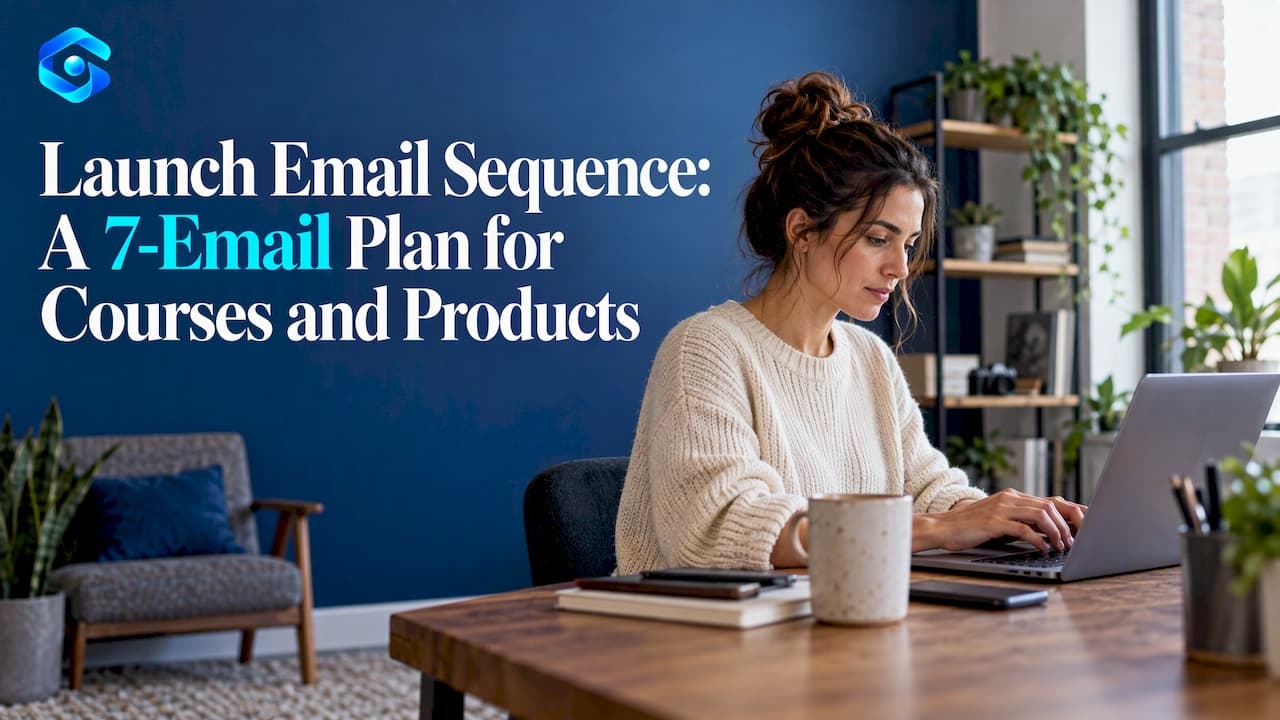 Launch Email Sequence: A 7-Email Plan for Courses and Products